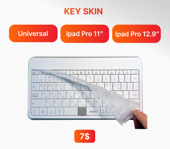 Fusion Keyboard 2.0: 4-in-1 Keyboard with Touchpad by MOKIBO