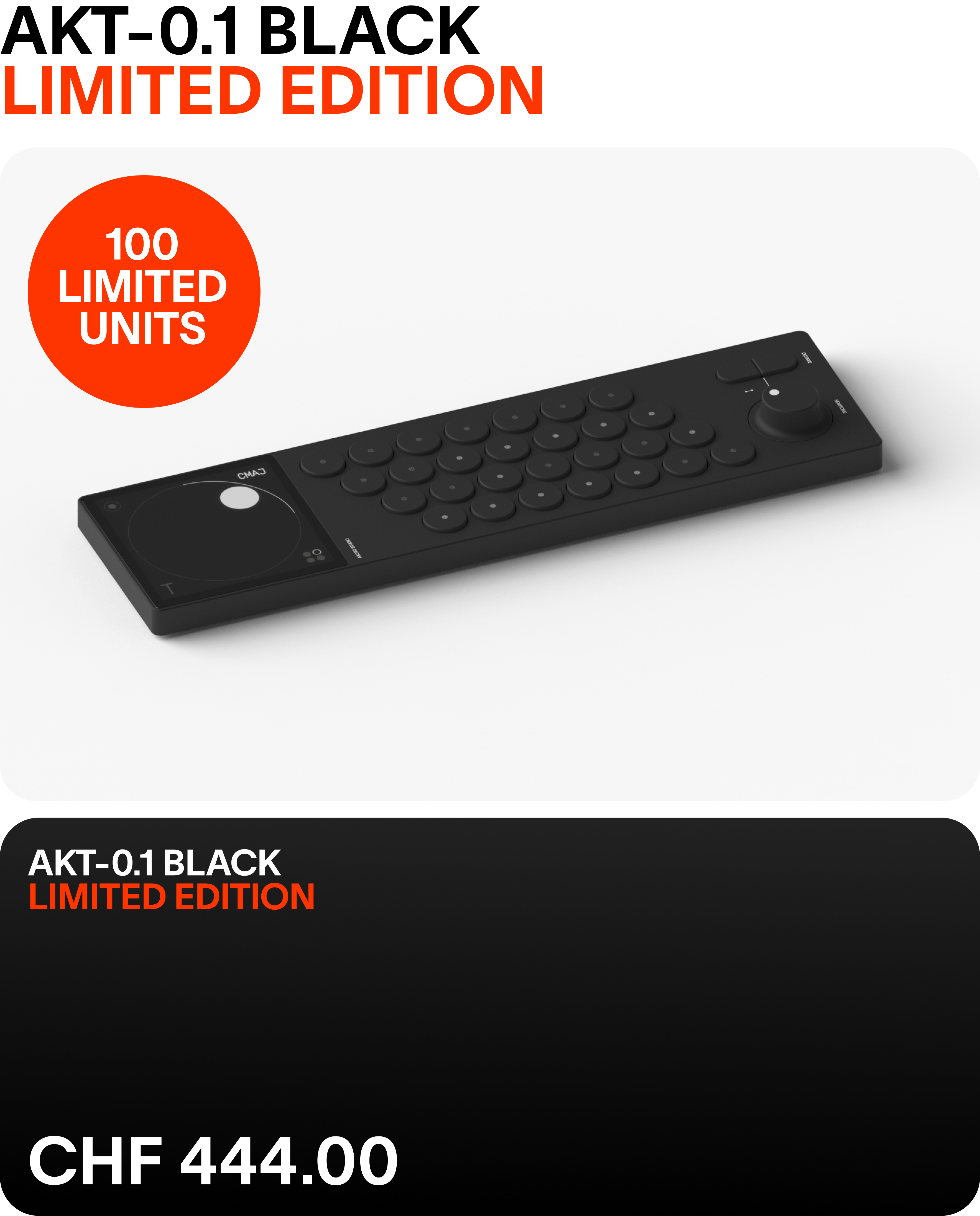 Chord Machine AKT-0.1 by Akuto Studio by Akuto Studio - Indiegogo