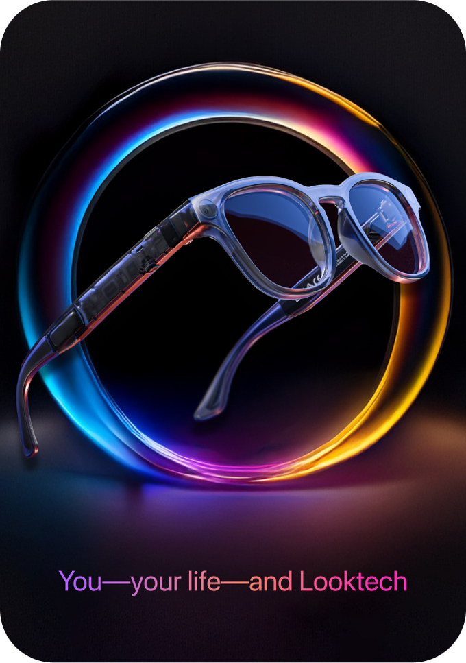 LOOKTECH Aiグラス Looktech AI: The Smart Glasses That Truly Know You by Looktech AI