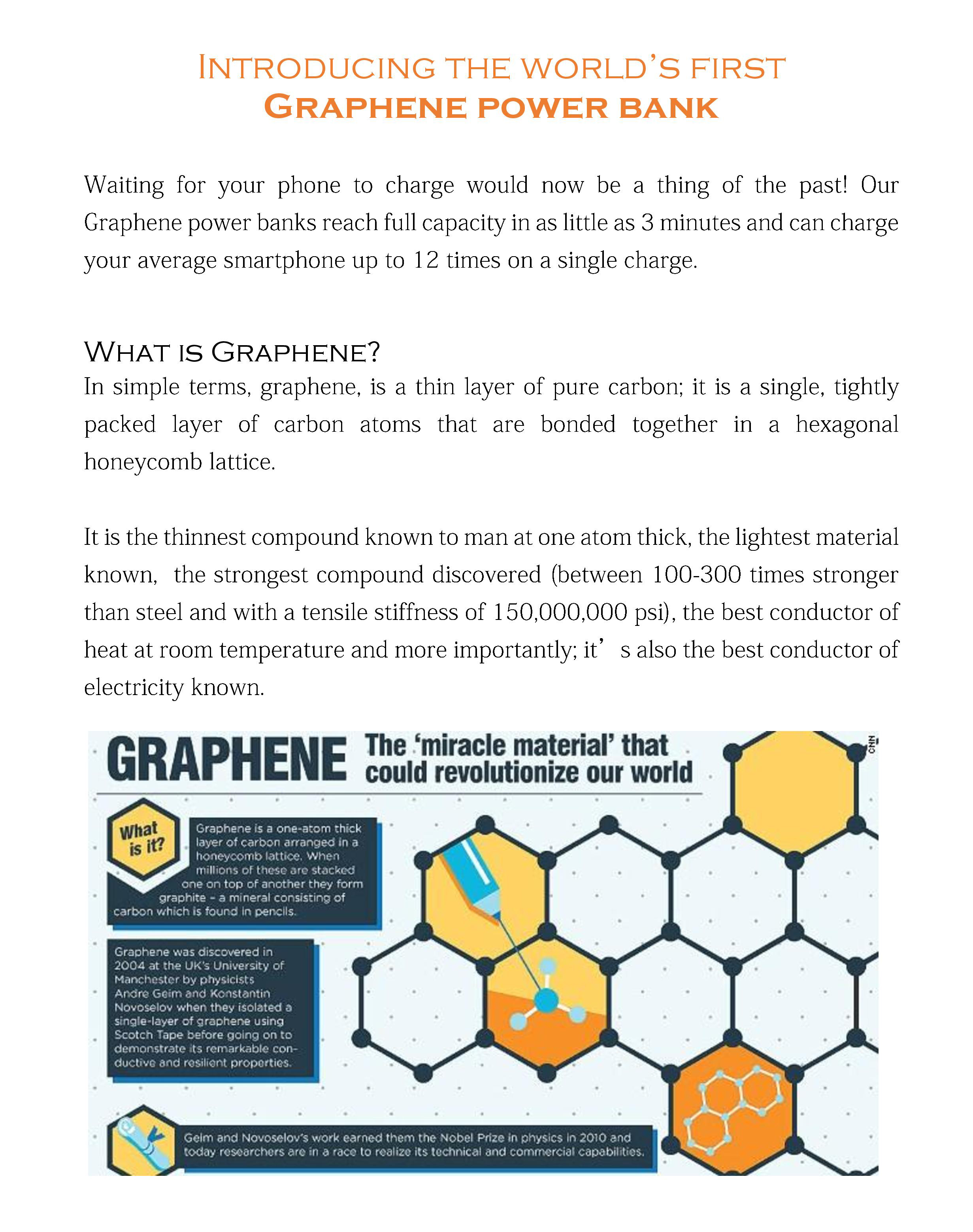 GRAPHENE POWER: World's First Graphene Power Bank by Graphene Power ...