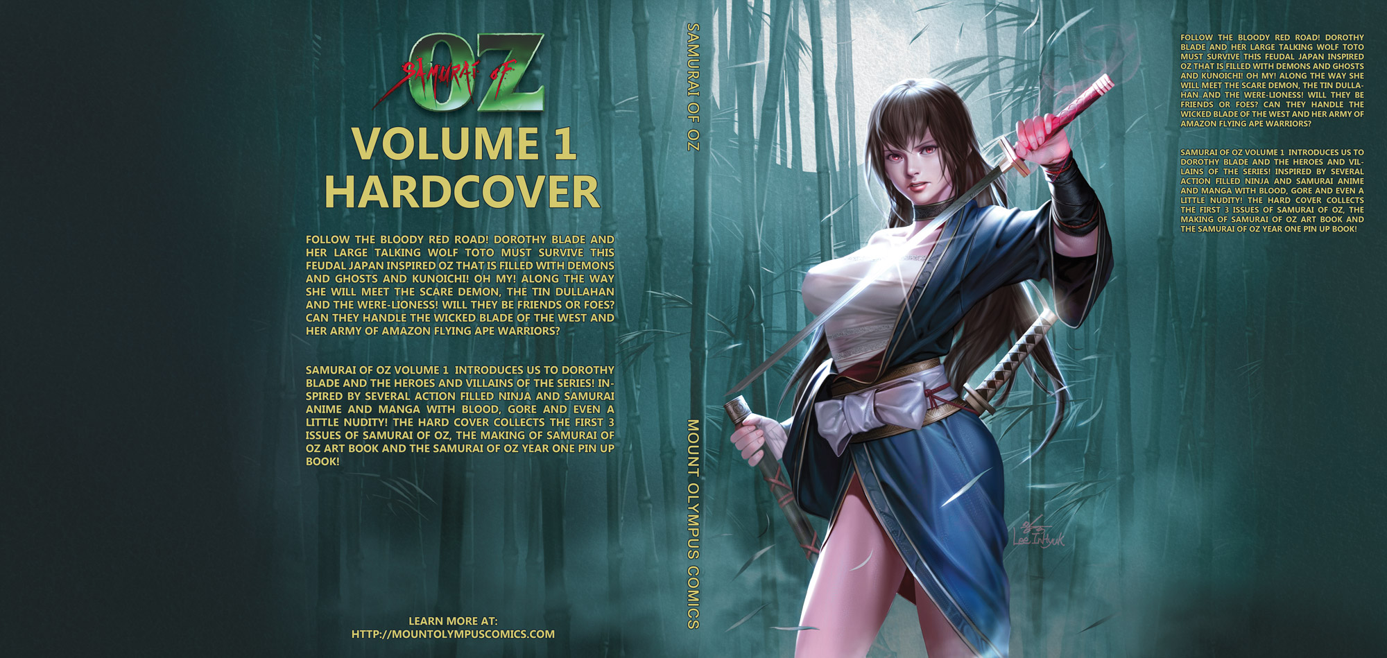 MOUNT OLYMPUS HARD COVER COLLECTION by Ron Zabala - Indiegogo
