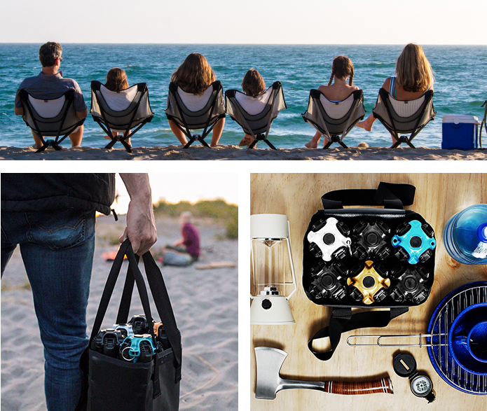 CLIQ Chair: The Bottle Sized Portable Chair by CLIQ - Indiegogo