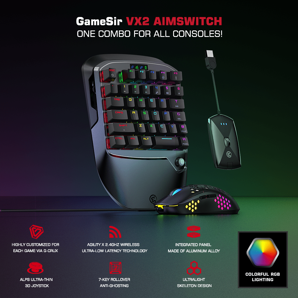 GameSir VX2 AimSwitch- One Combo for All Consoles by GameSir