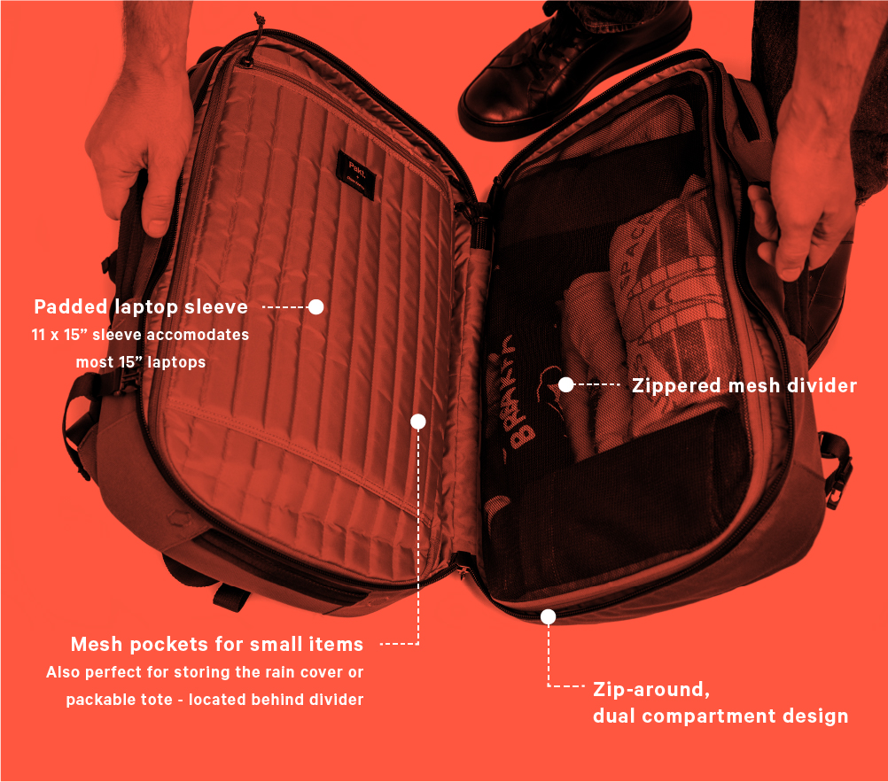 best indiegogo laptop backpack Pakt Travel Backpack: The Carry-On Game Changer by Pakt