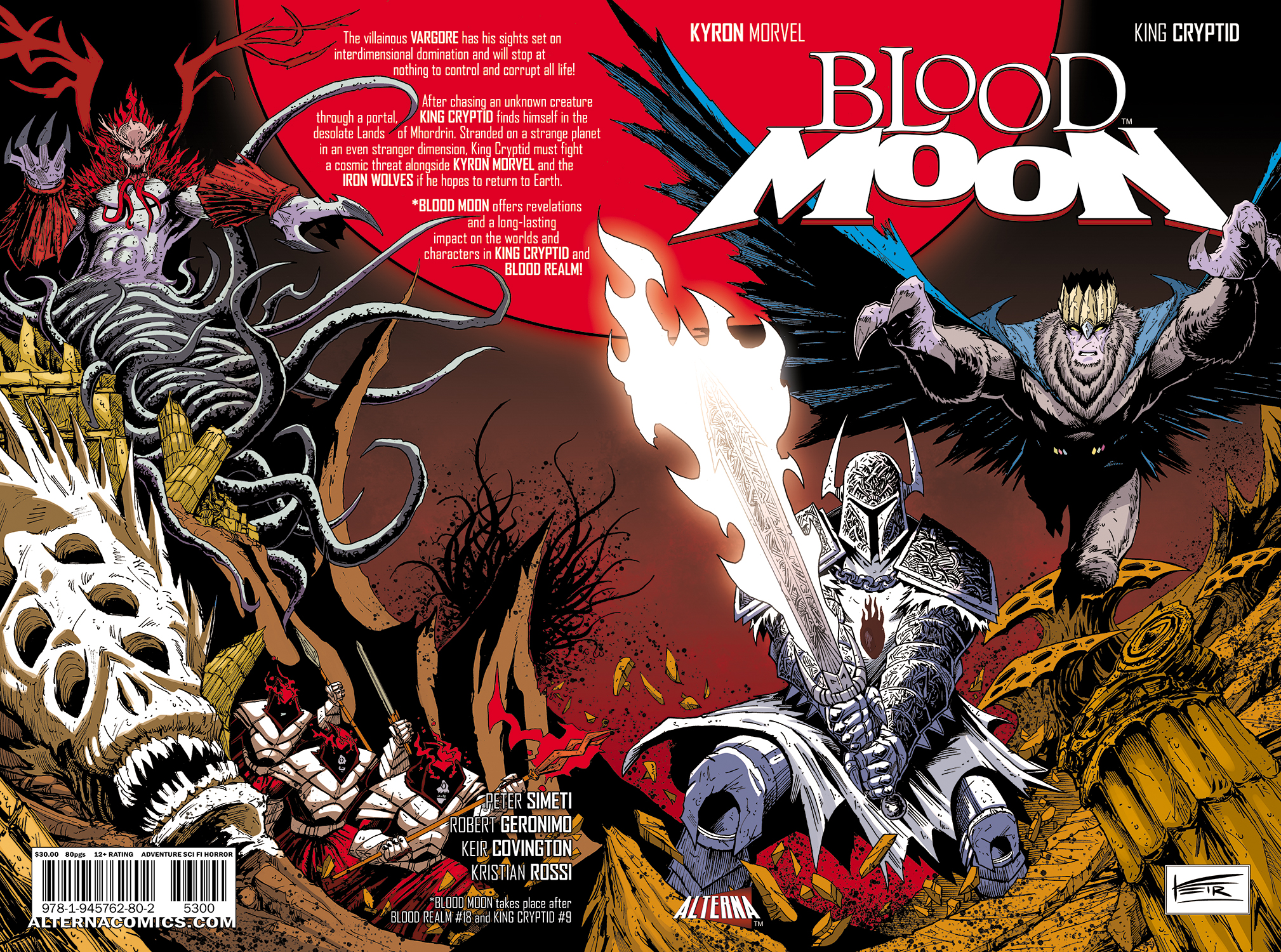BLOOD MOON: A King Cryptid & Blood Realm Crossover by Alterna
