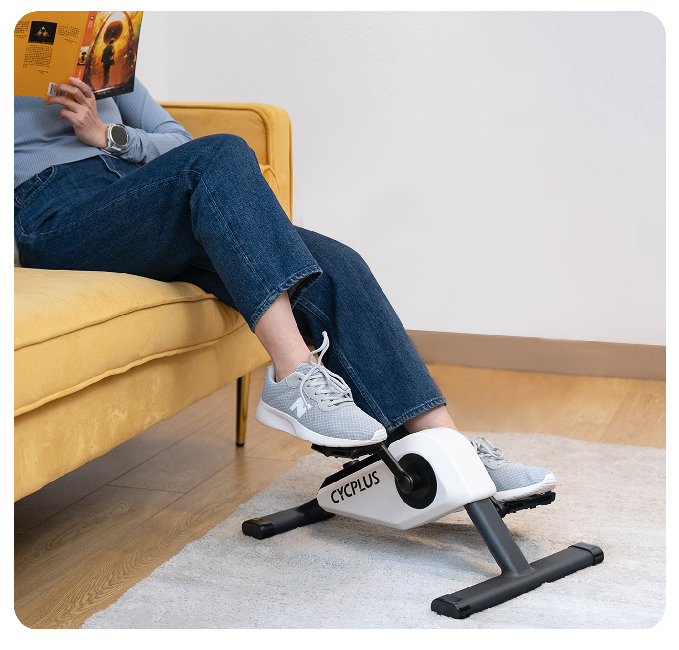 CYCPLUS DC1: Self-powered Mini Pedal Exerciser by CYCPLUS - Indiegogo