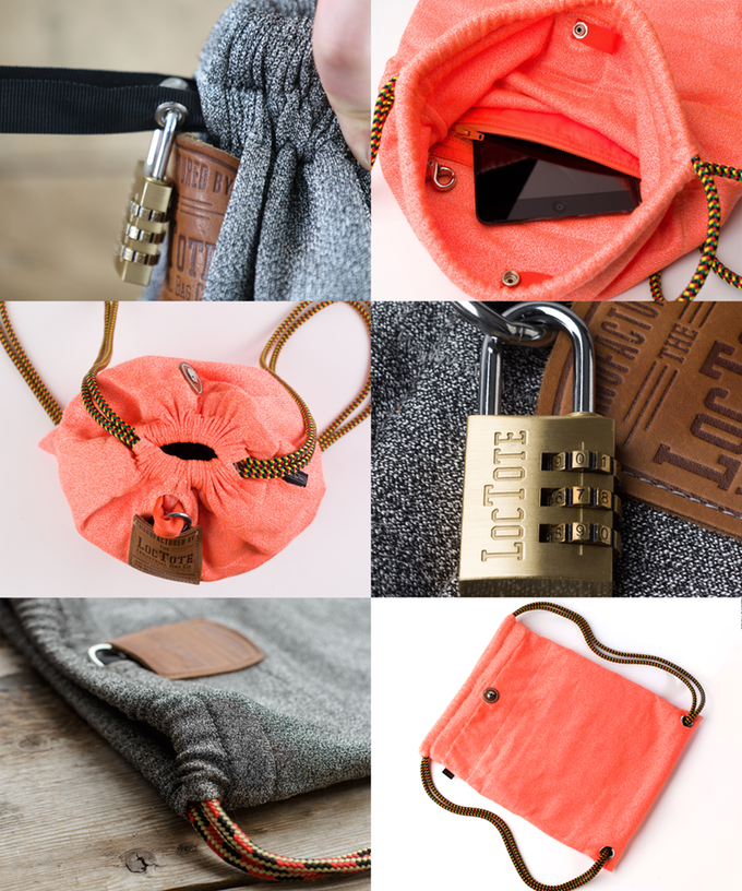 Flak Sack: The Theft-Resistant Drawstring Backpack by Os Nolk