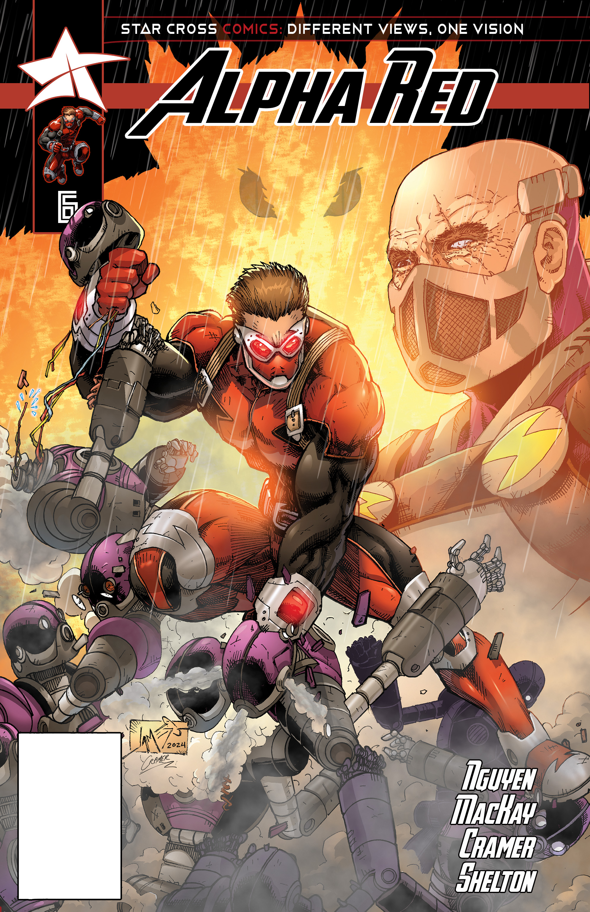 Red Alpha Death Alpha Red #6 by James Nguyen - Indiegogo