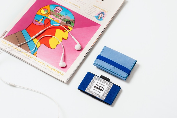TROVE Cash Wrap◇コンパクトウォレット RFID エメラルド TROVE - TROVE Cash Wrap◇コンパクトウォレット RFID エメラルドの