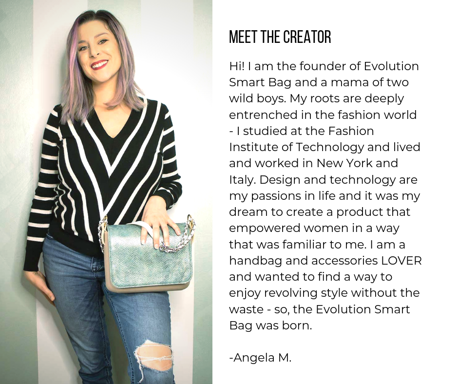 Evolution Smart Bag by Angela Marino - Indiegogo