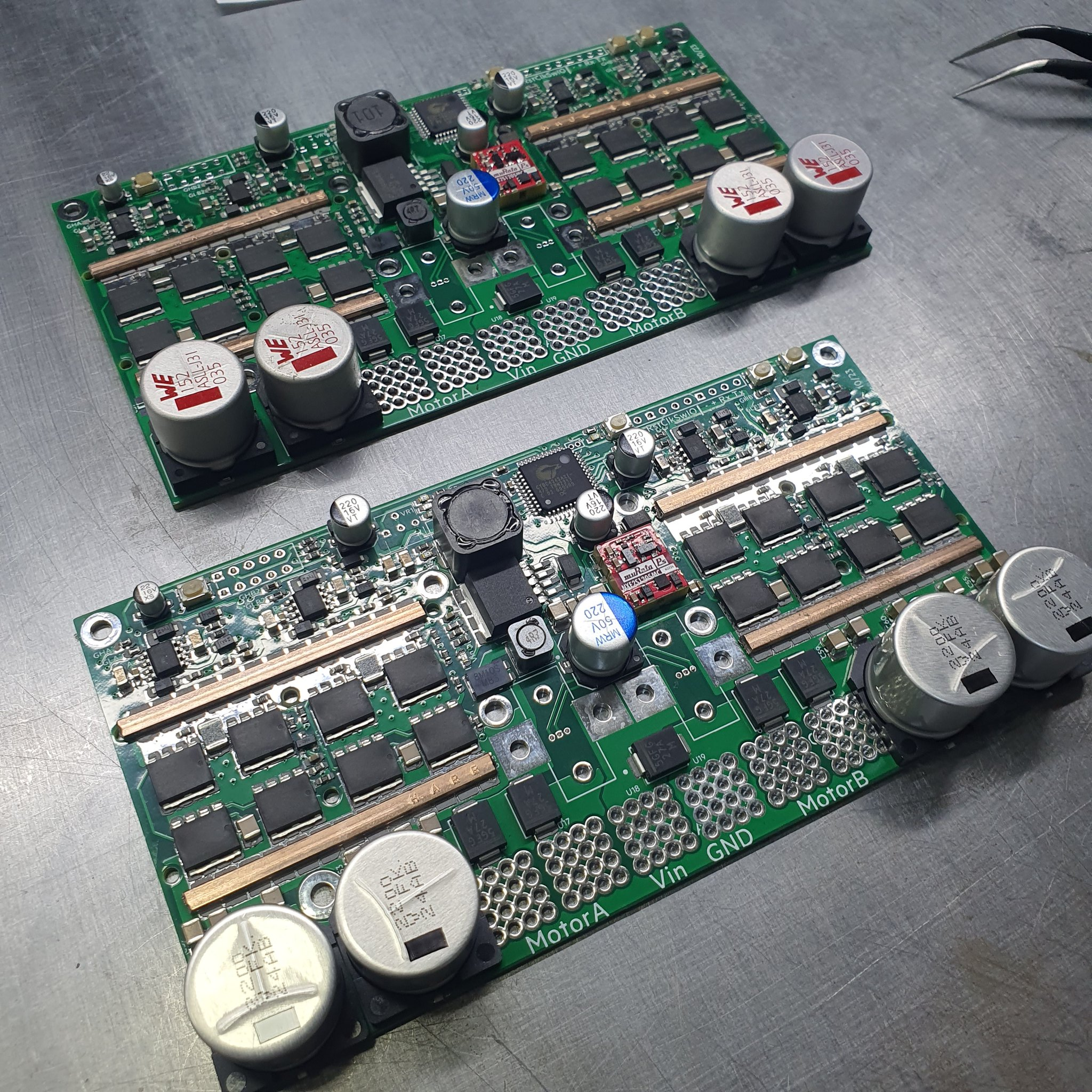 Reactor Dual DC Motor Driver Module - 60V 100A x 2 by JSumo - Indiegogo