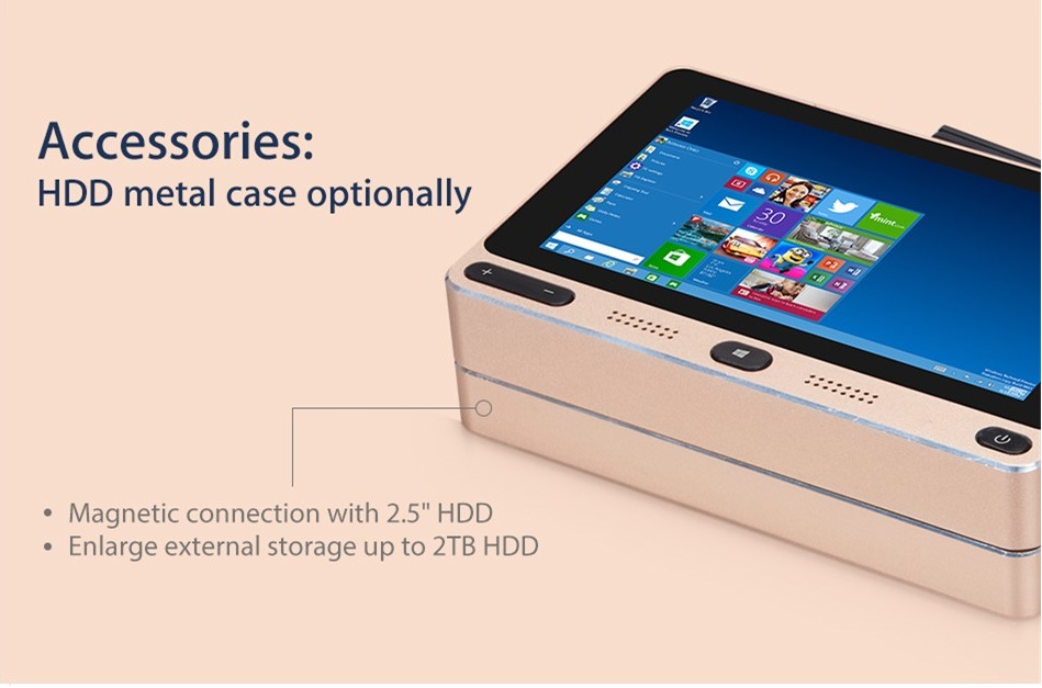 Gole1, Cheapest Windows10 Intel Touch Mini PC by Charbax - Indiegogo