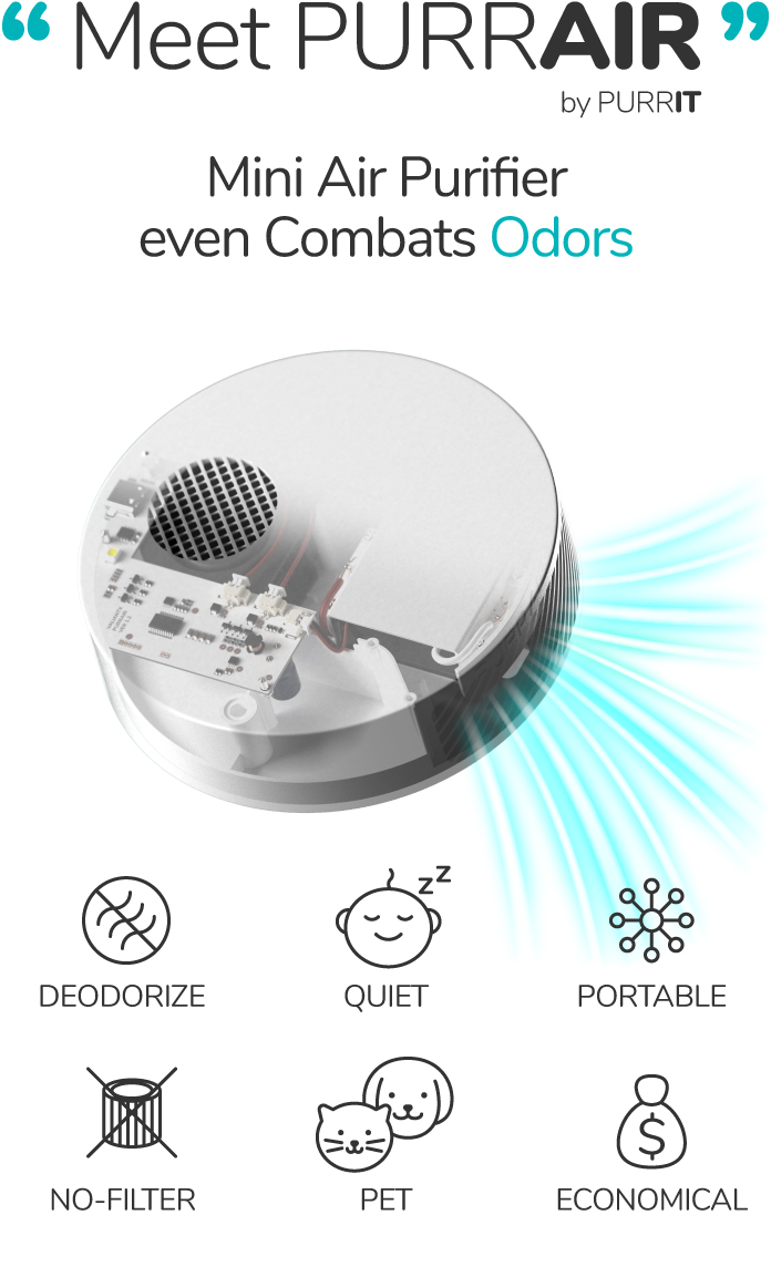 PURRAIR, Filterless Odor Killer by PURRIT - Indiegogo