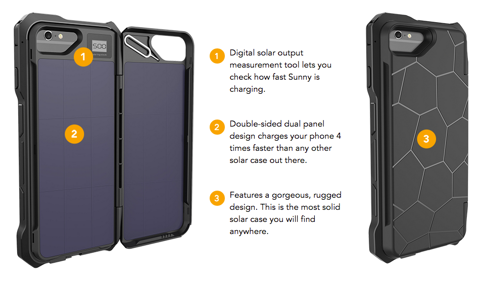 SUNNY - The best solar case ever made! by Sunny Case - Indiegogo