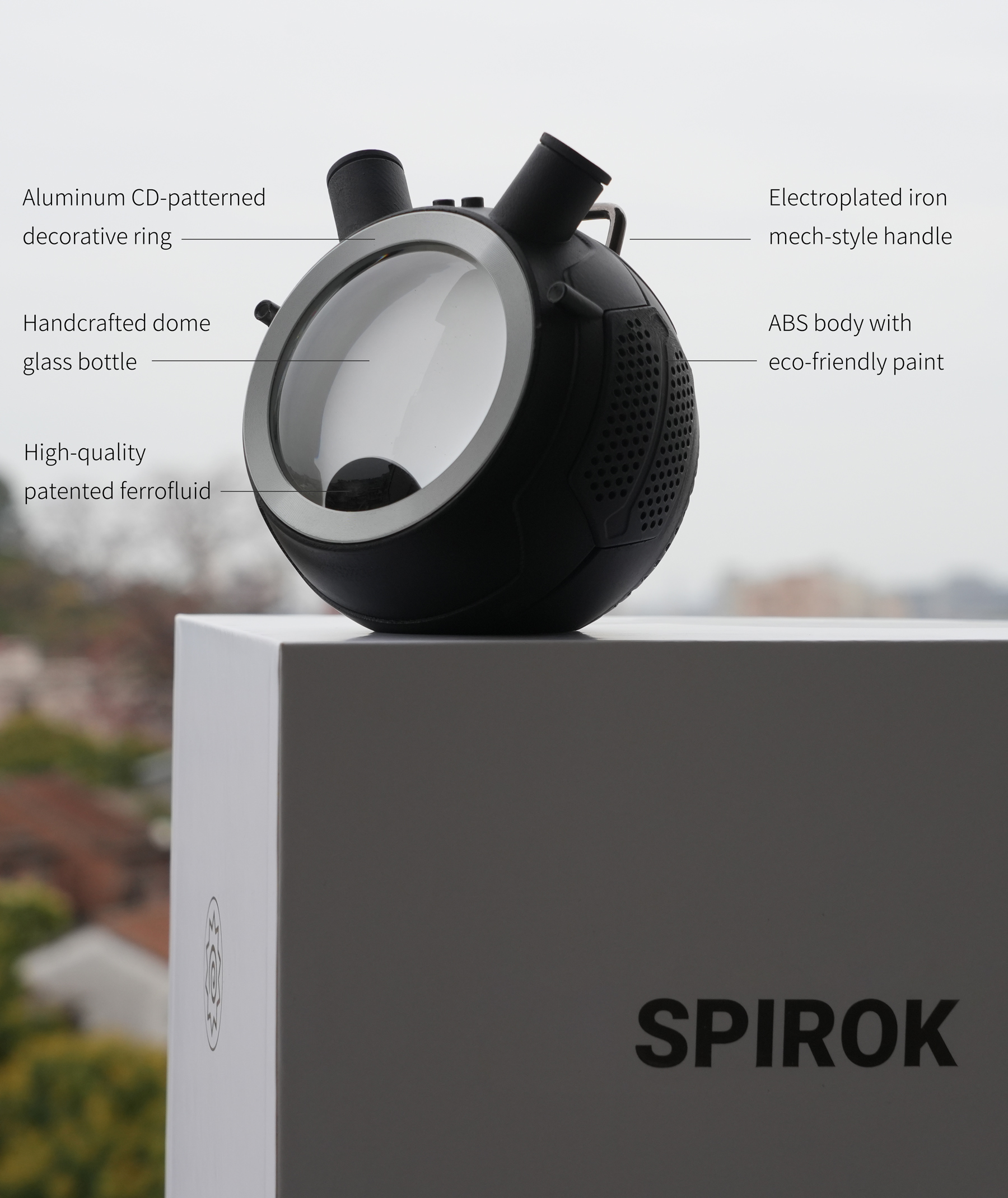 SPIROK ROBO: Magnetic Ferrofluid Art Display by Ray HUANG - Indiegogo