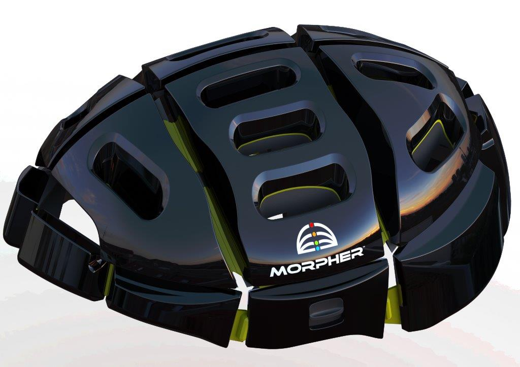 bell bullitt carbon helmet carbon candy blue MOTORWERKS