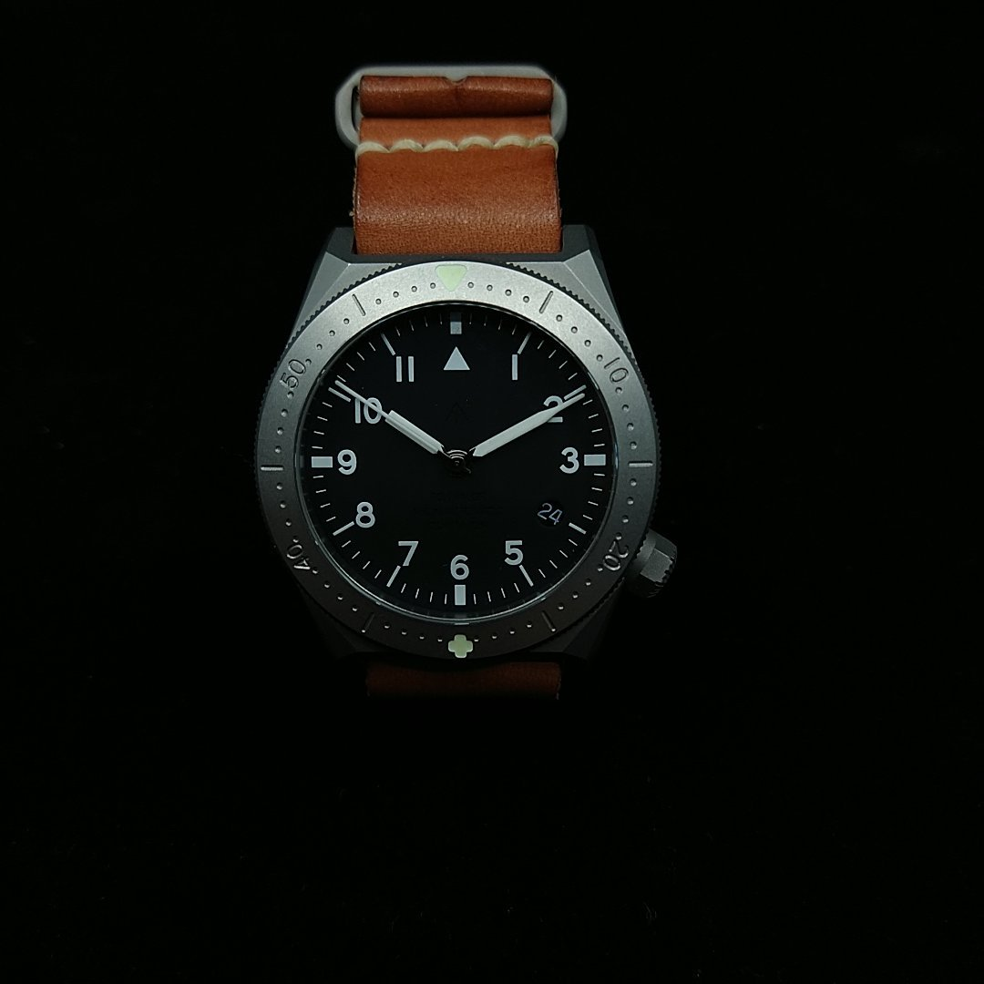 Titanium Pilot-Diver Mission Watches - Redux & Co. by Redux & Co