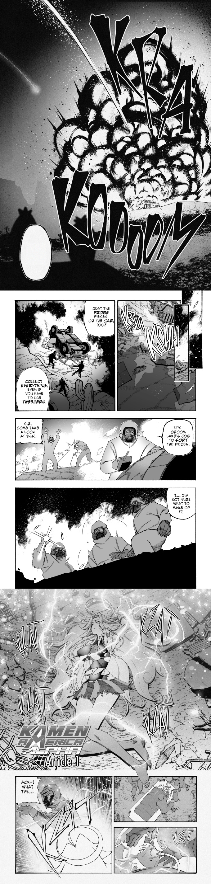 Kamen America Alpha: The Manga & Omnibus 1 Reprint by TIMOTHY LIM