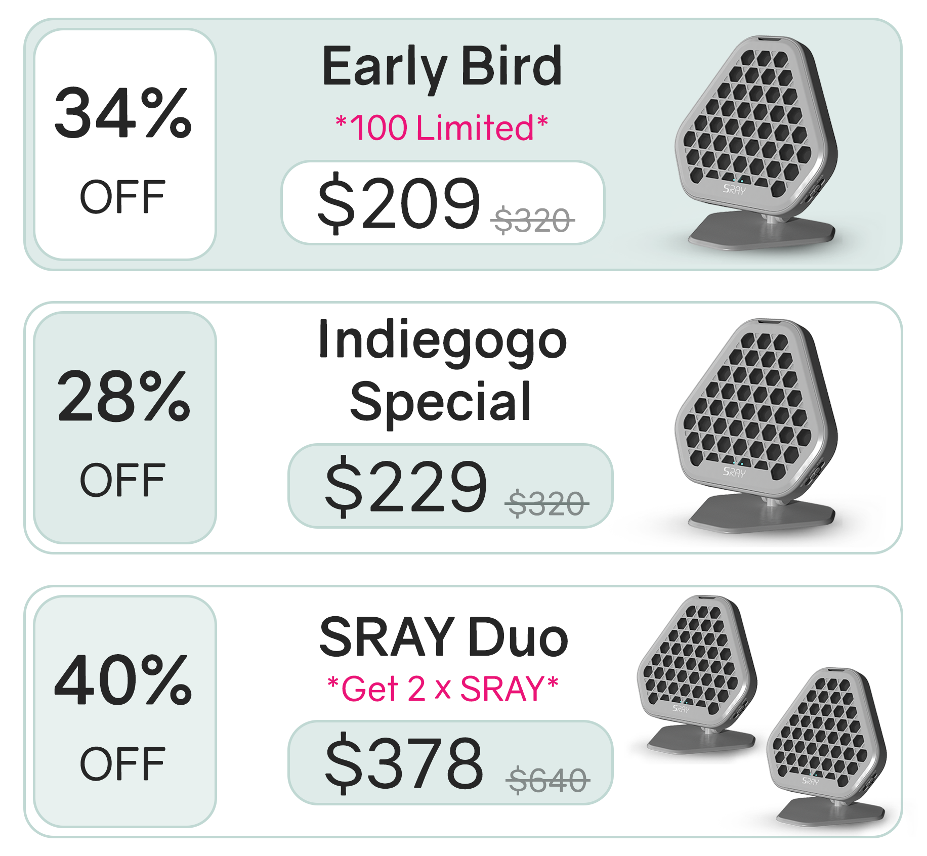 SRAY : World's Smallest Directional Speaker by CatchFlow - Indiegogo