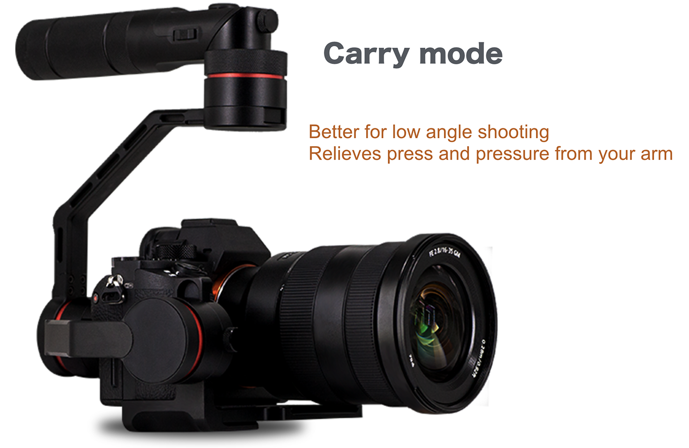 Kylin M: 3-axis stabilizer for lightweight cameras by Snoppa