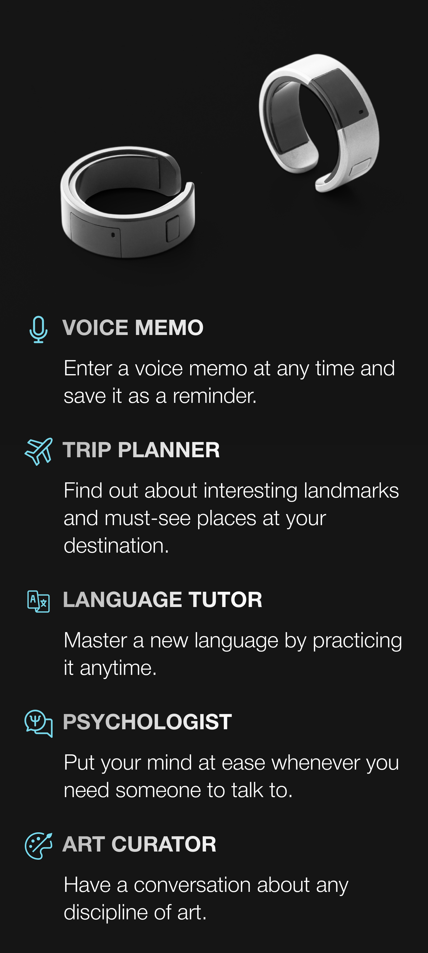 WIZPR RING: Future of Voice Interaction with AI by VTouch Inc. - Indiegogo