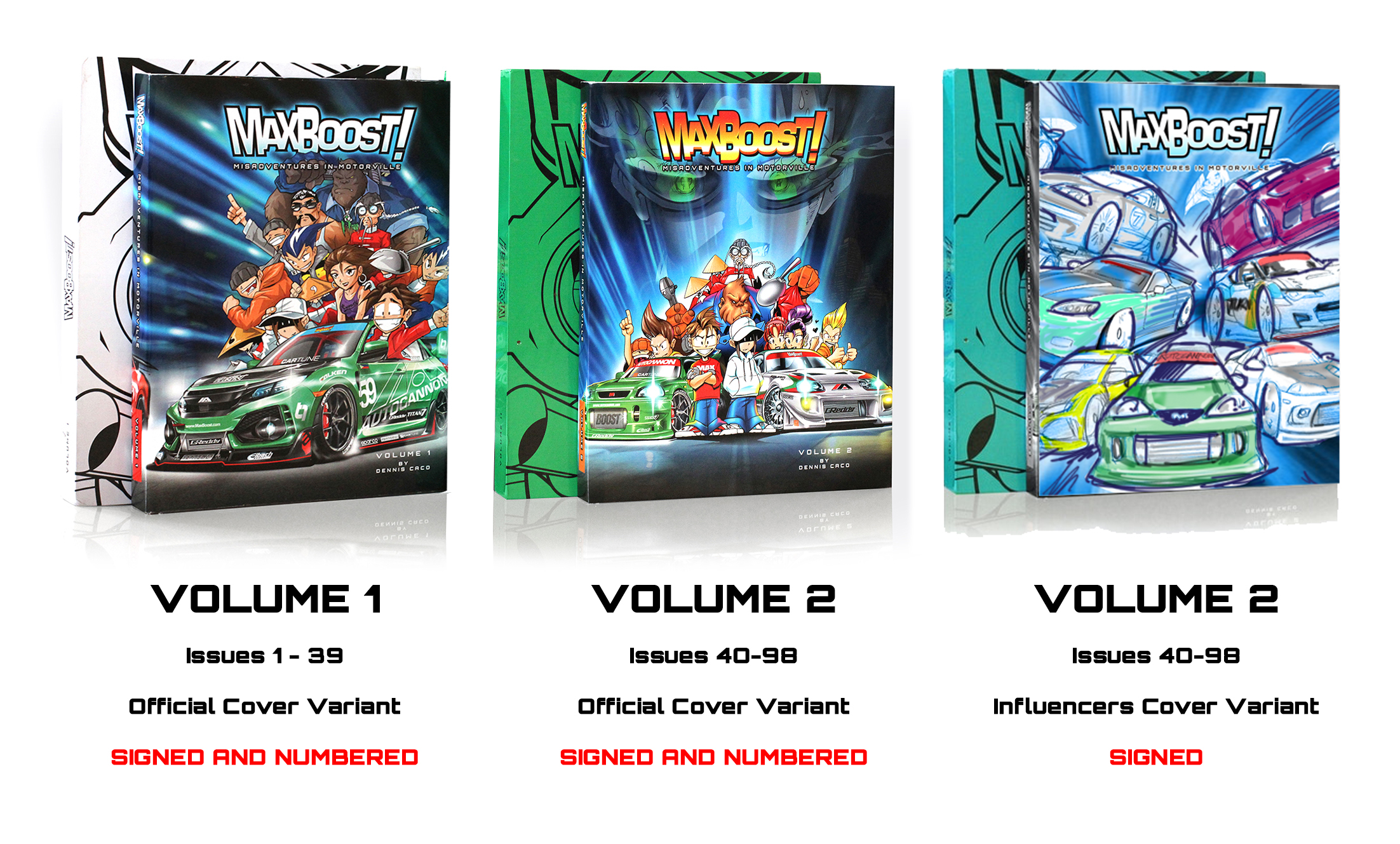 Max Boost Volume 1 & 2 - Import Tuner Racing Comic by Max Boost - Indiegogo