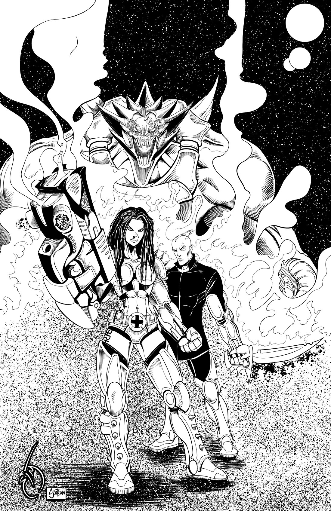 HELLZONE a 78 page Action packed ,Sci-Fi, Horror. by Simon Pothier ...