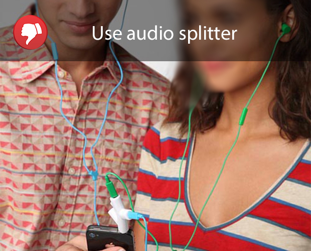 Multiple Earpods DoublePods:Wirelessly Share Your Music w One Click by Dashbon, Inc ...