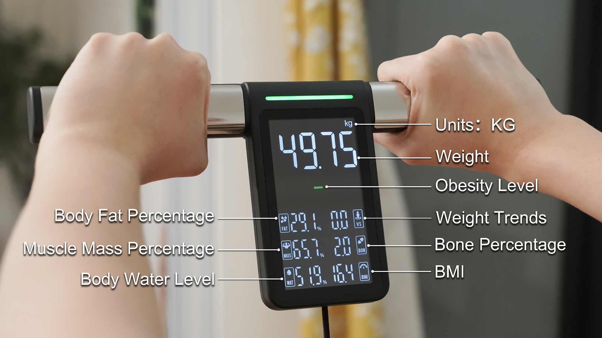 Scan Scale Track 56 Metrics with This Full-Body Scan Scale by WELSY TECH - Indiegogo