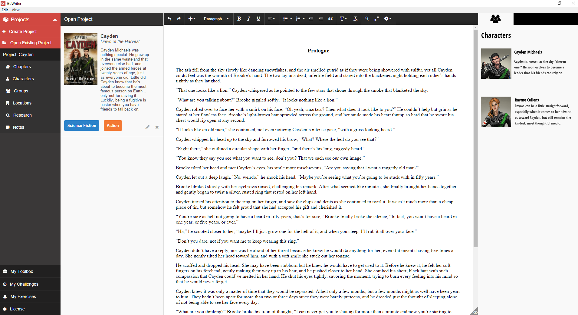 GoWriter - The world's most advanced writer's app by Cassandra W ...