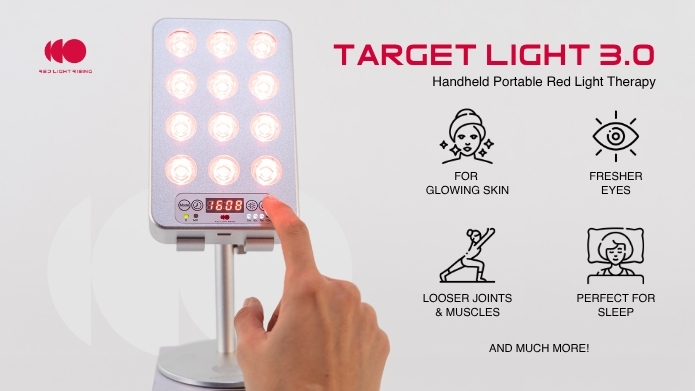 Red Light Rising Target Light 3.0: Handheld Red Light Therapy by Red Light Rising Ltd ...