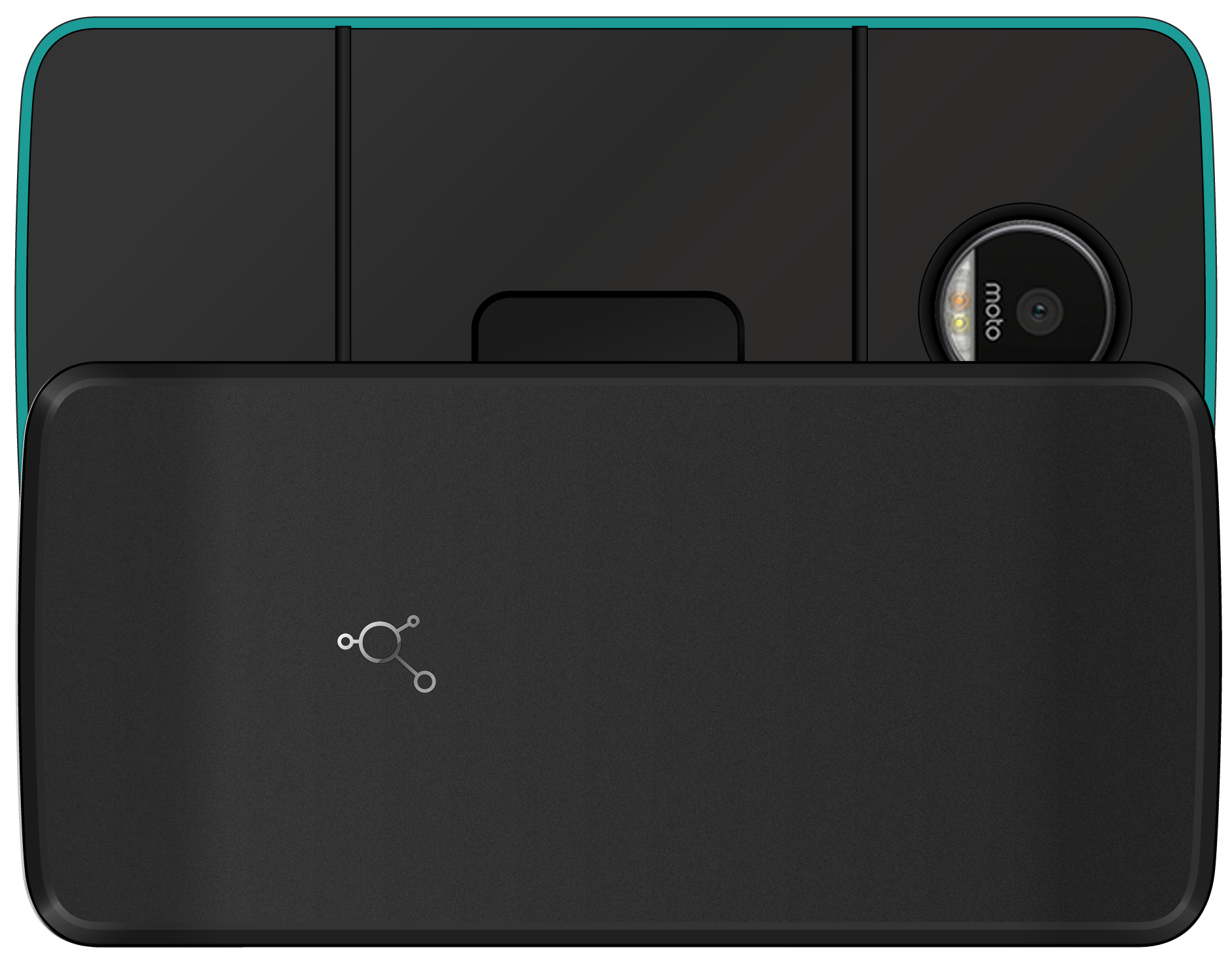 Keyboard Mod: A Physical Keyboard For The Moto Z by Liangchen Chen