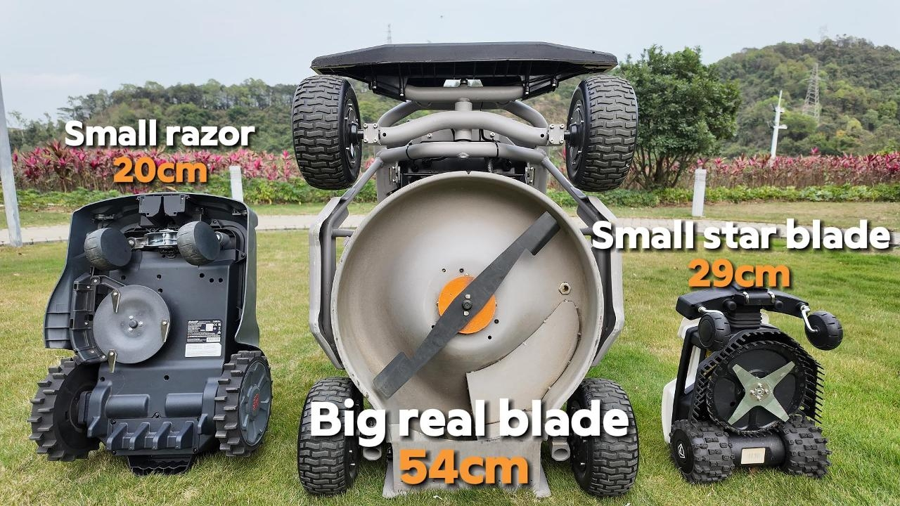 Mowrator S1 Remote Control Slope Vacuum Lawn Mower by Mowrator