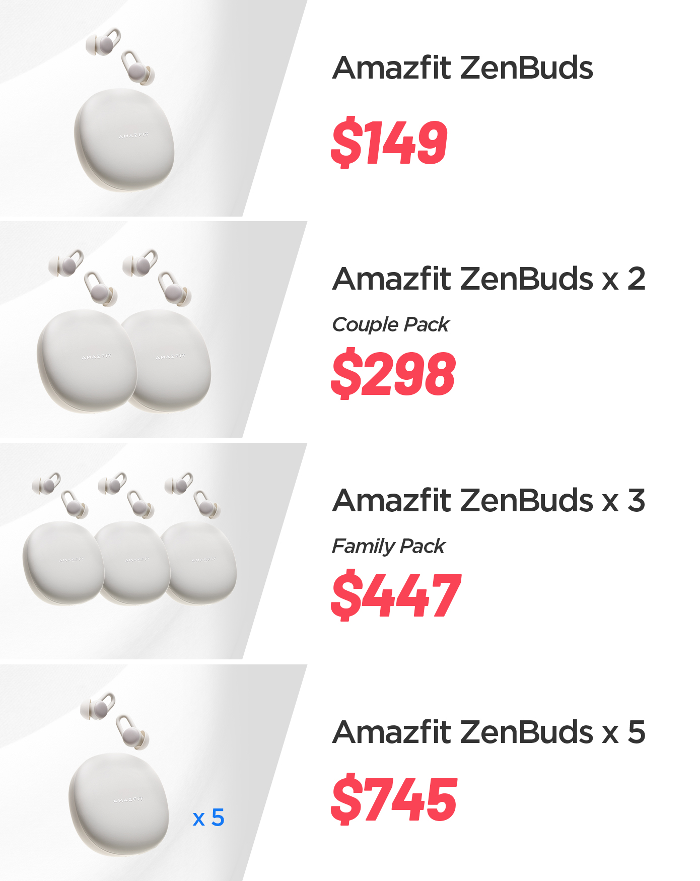 Amazfit ZenBuds: Fit Right, Sleep Tight by Huami Amazfit - Indiegogo
