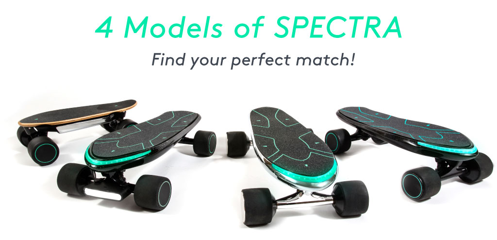 SPECTRA: the Portable & Smart Electric Skateboard by WALNUTT