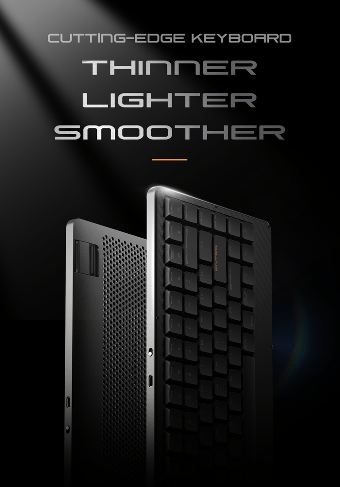 Lofree EDGE, Smoothest Ultra Low-Profile Keyboard by lofree