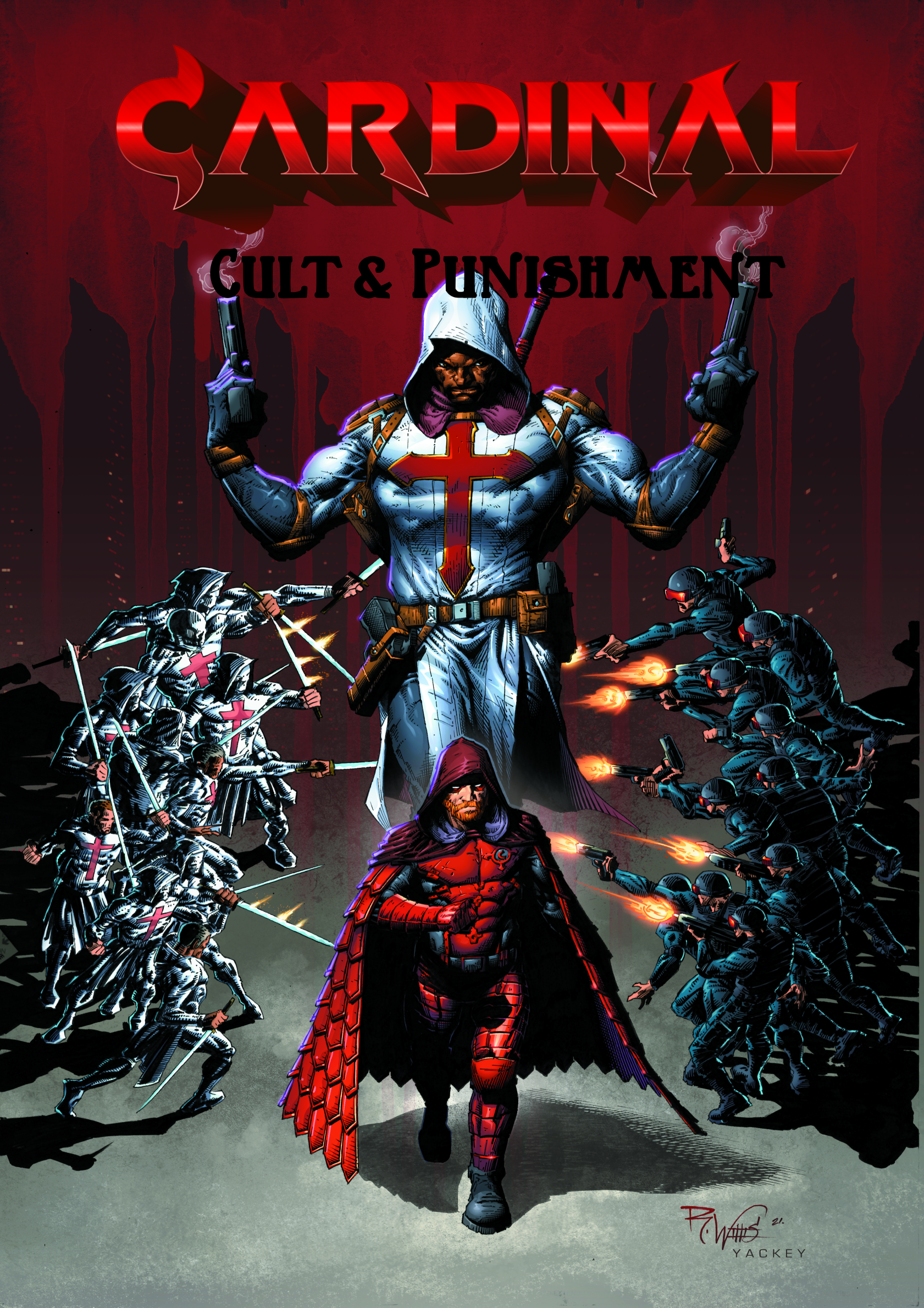 CARDINAL BOOK 1: CULT & PUNISHMENT Graphic Novel by Tanner Eddleman ...