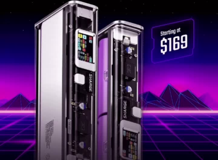 STORM2 Slim: The Futuristic 130W EDC Power Beast by SHARGEEK