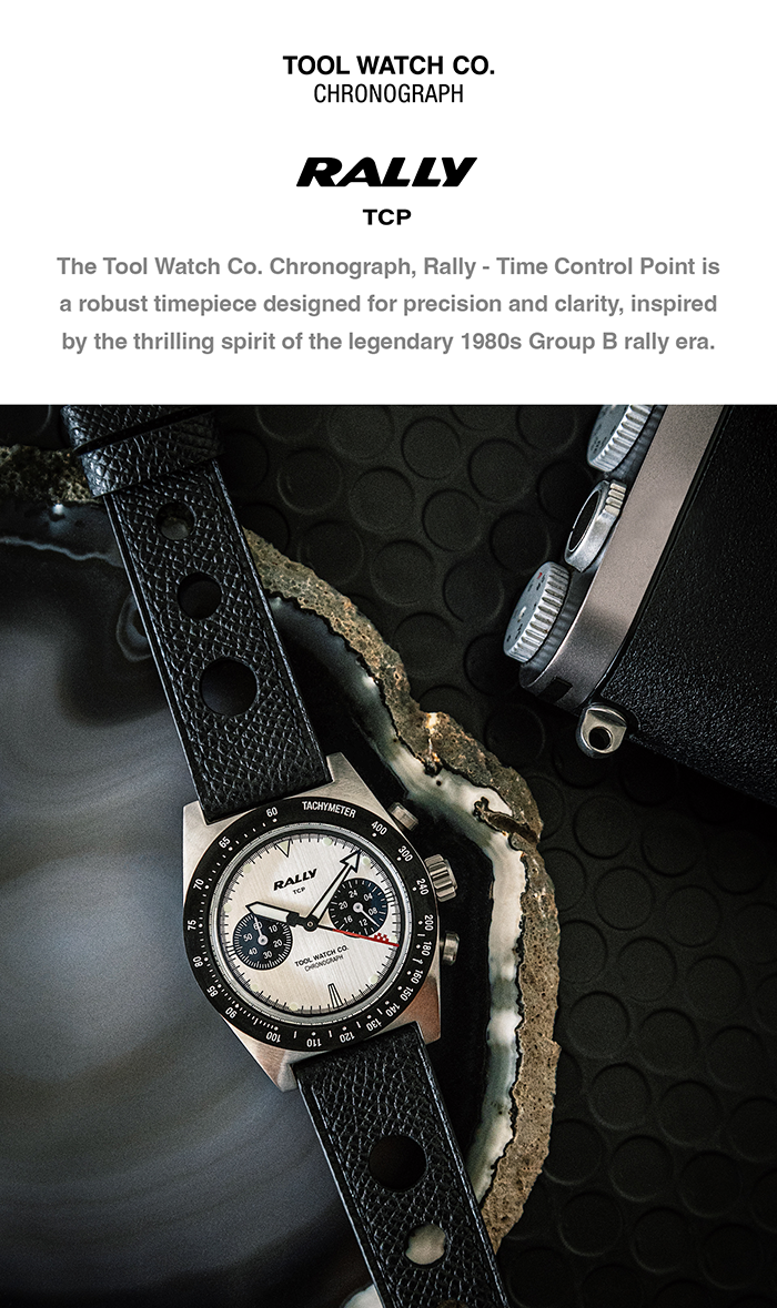 Tool Watch Co. Rally Chronograph by Pieter Jansen van Rensburg