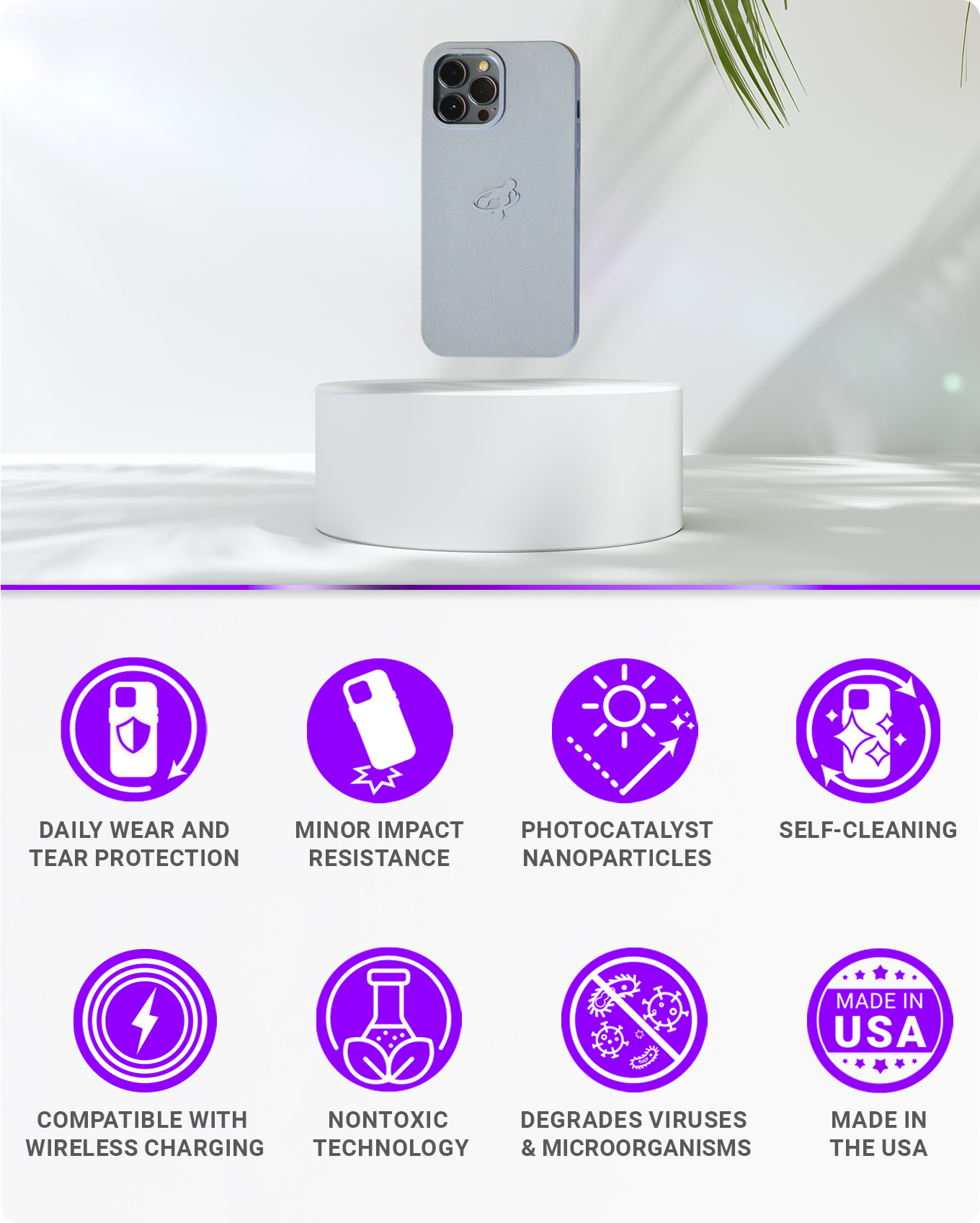 Meet Titan: the self-cleaning phone smartcase by Star Photon Innovations -  Indiegogo