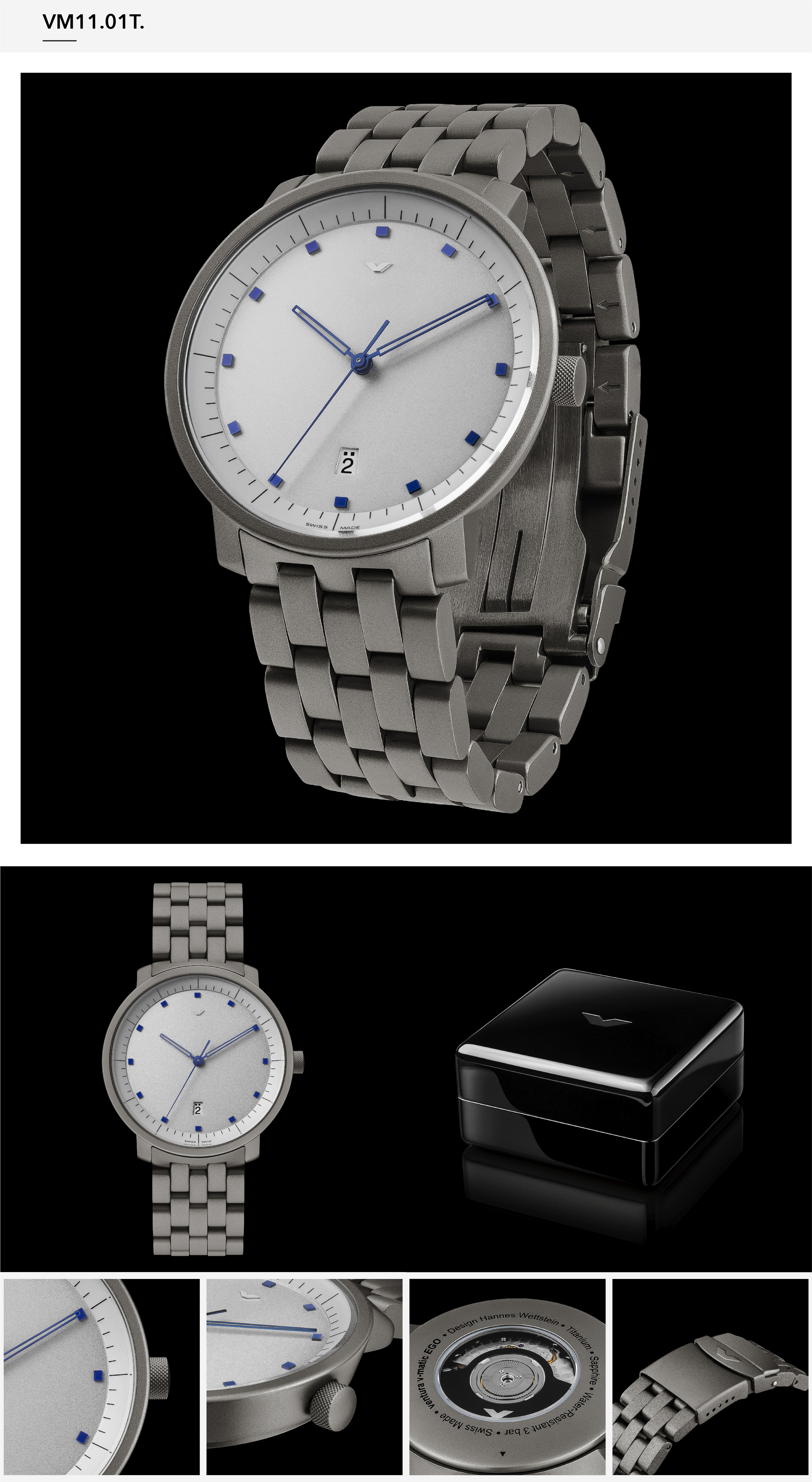 The ventura v-matic EGO - Swiss Made - ETA 2892-A2 by ventura