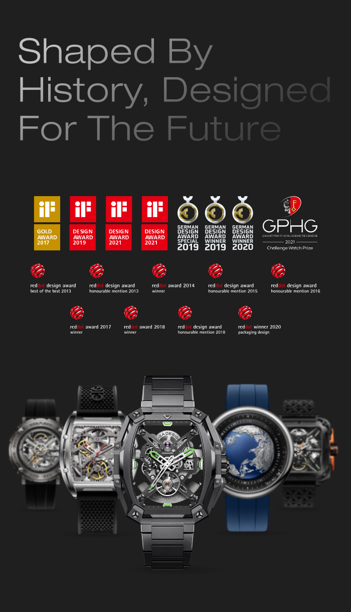 CIGA Design Z Hunter - Automatic Skeleton Watch by CIGA Design