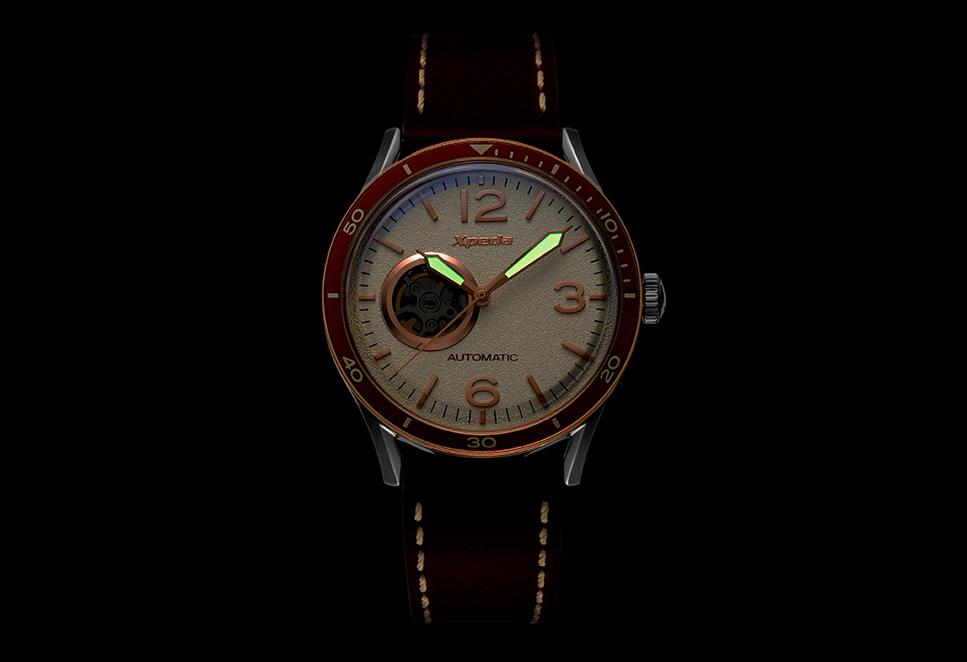 Aviation Legend Inspired Watch-Amelia Pilot Watch by Xpeda Watch 