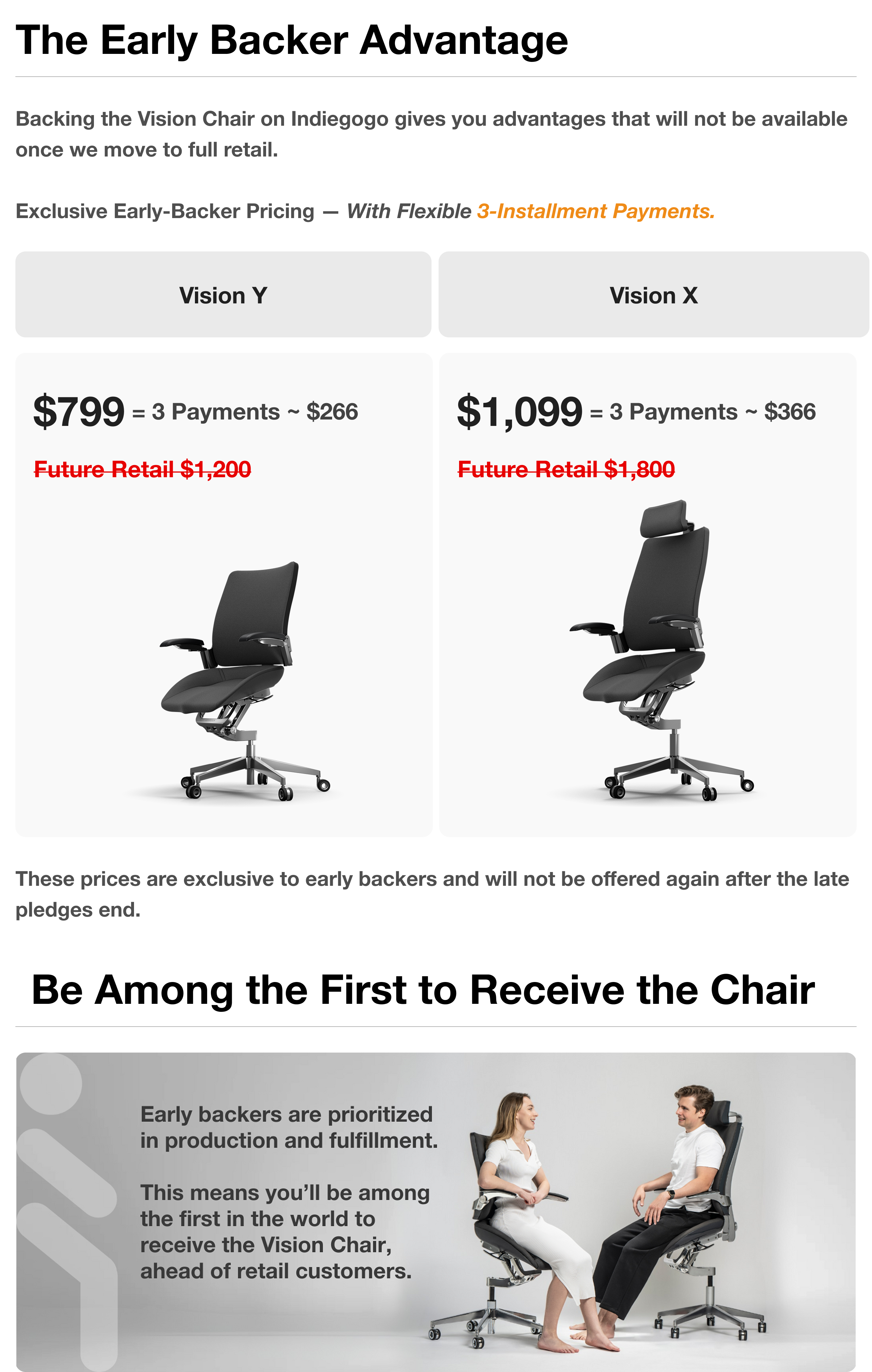 Vision Chair The Vision Chair: The First Chair To Bring Your Posture Back by ...