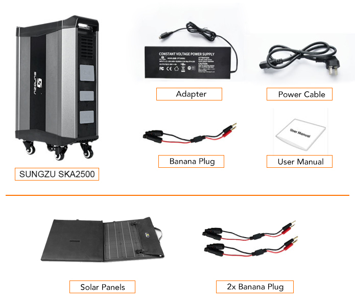 SUNGZU SKA2500-The safest portable power station by SUNG ZU