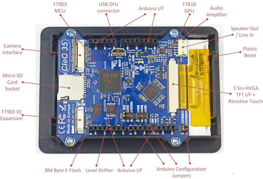 Tft Screen For Arduino R4 CleO - the Smart TFT Display for Arduino by Frederick Dart - Indiegogo