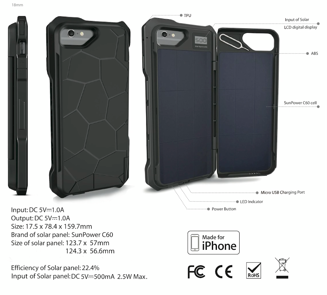 SUNNY - The best solar case ever made! by Sunny Case - Indiegogo SUNNY - The best solar case ever made! by Sunny Case - Indiegogo