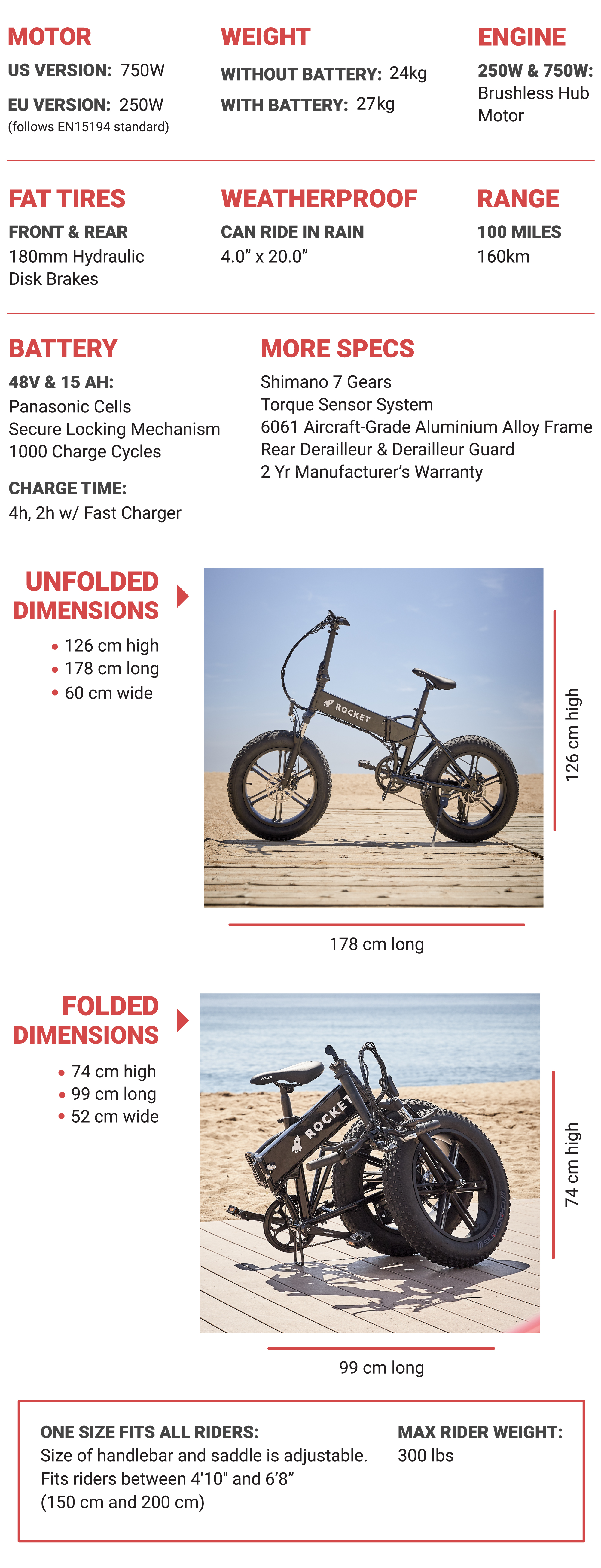 Rocket Bike: Self-Charging, 100-Mile Range eBike by Rocket Bike - Indiegogo