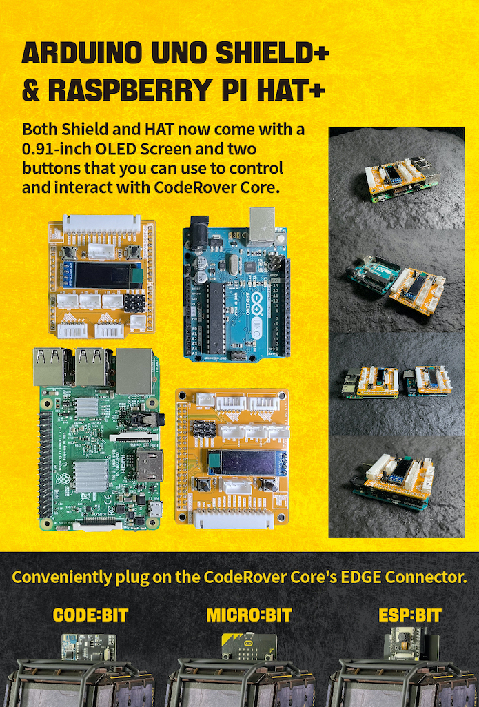 CodeRover ATV & Snowcat - DIY Robot Kits by Edify Robotics - Indiegogo