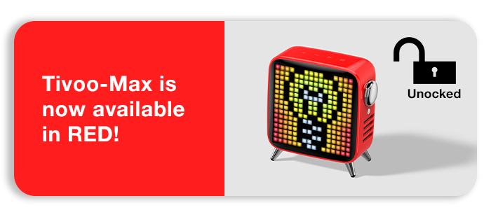 Tivoo-Max: Smart Bluetooth speaker with pixel art by Divoom Divoom